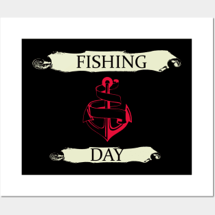 Fishing Day Posters and Art